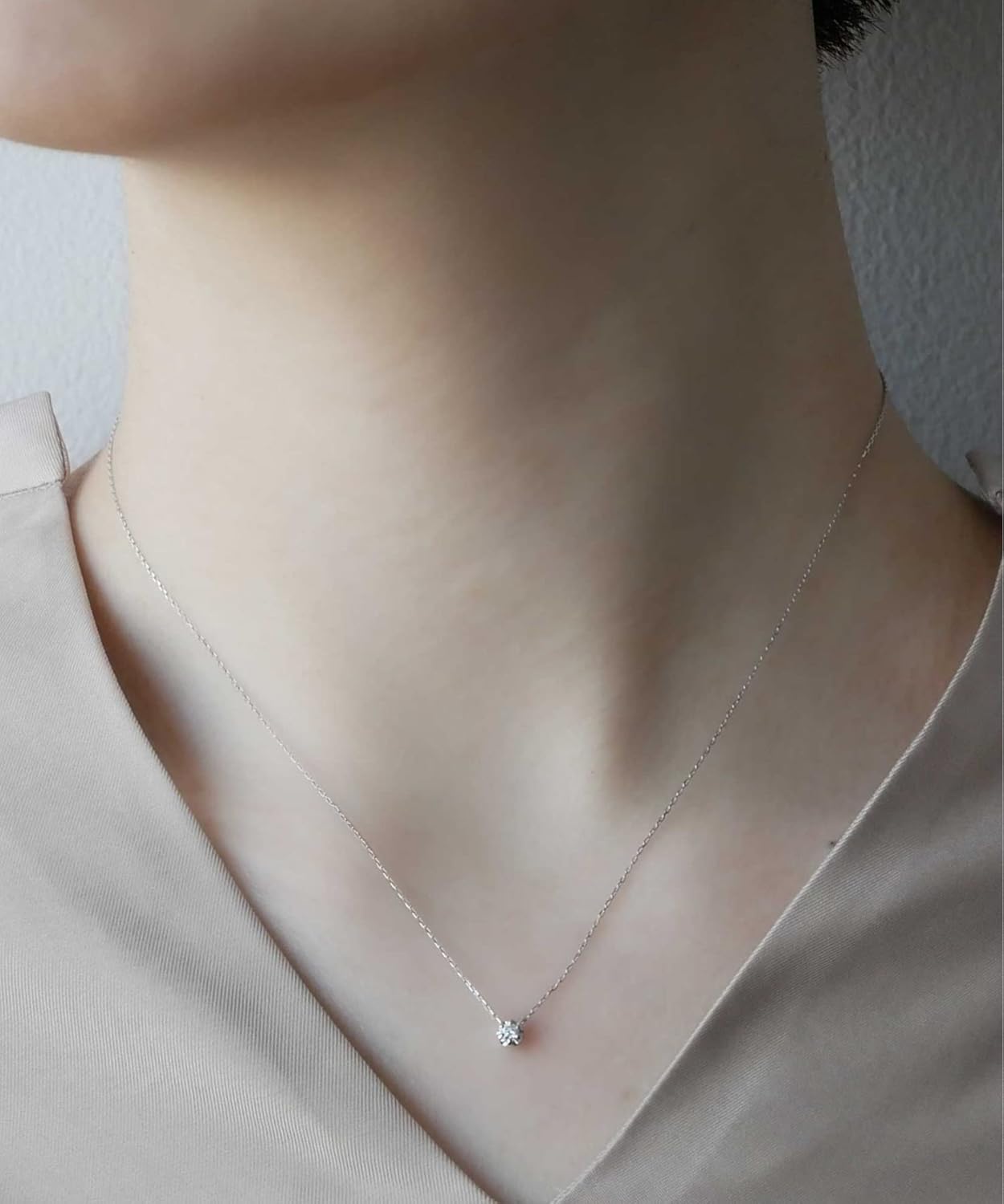 k10 ホワイトゴールド ダイヤモンド チェーン約40cm ヴァンドーム青山