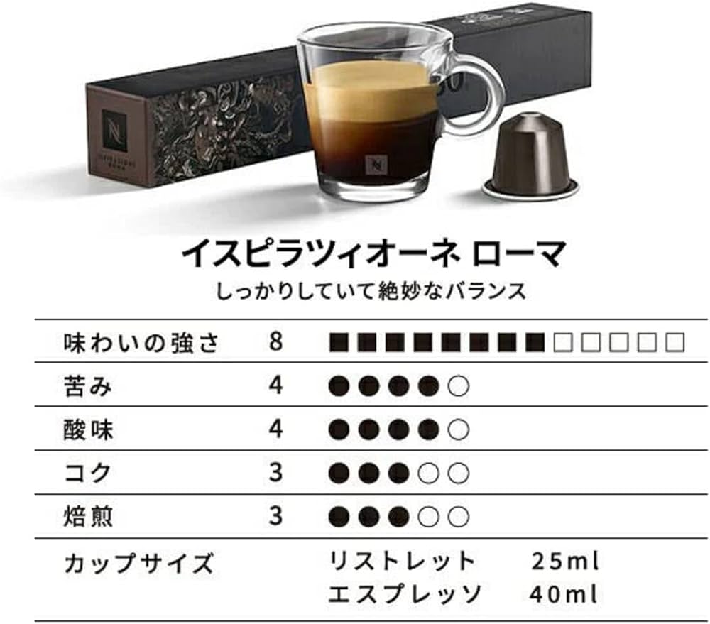 Amazon.co.jp: 【ネスプレッソ公式】ネスプレッソ イスピラツィオーネ