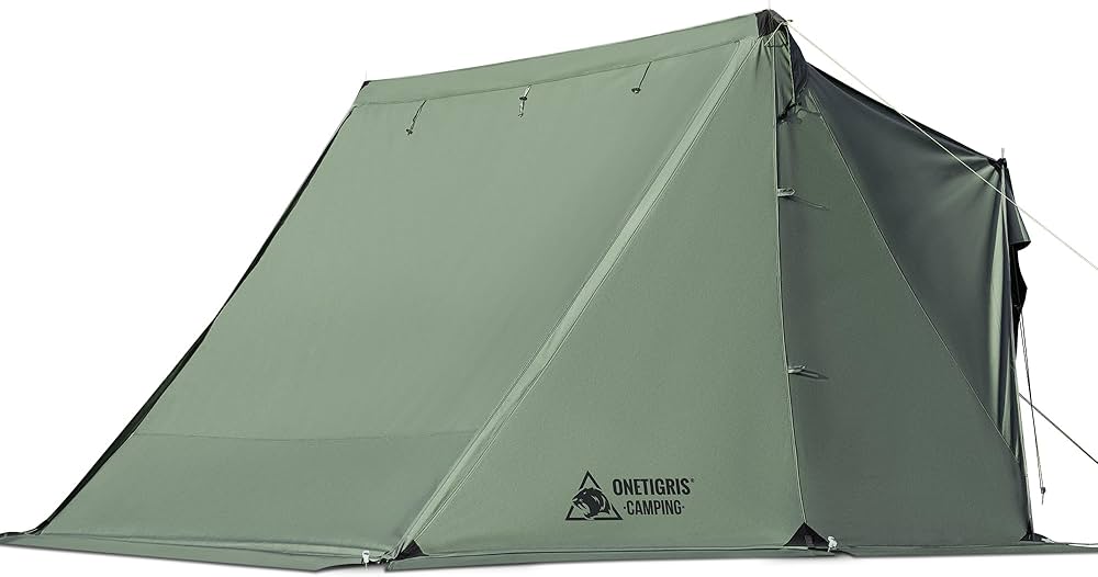 Amazon.co.jp: OneTigris SOLO Dark Shadow テント前幕 T/C 大型