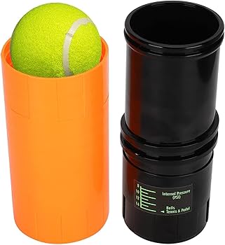 Amazon | テニスボールの収納缶 | テニスボールセーバー テニスボール