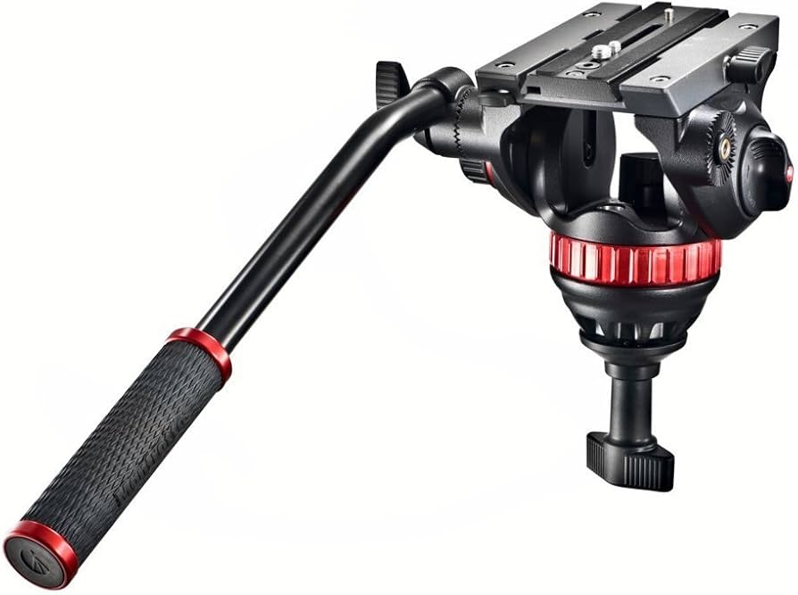 Amazon | Manfrotto プロフルードビデオ雲台 75mmボール MVH502A | 雲