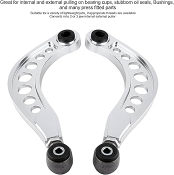 Amazon | シビック FD2 06-11 用調整可能なリアアッパーキャンバー