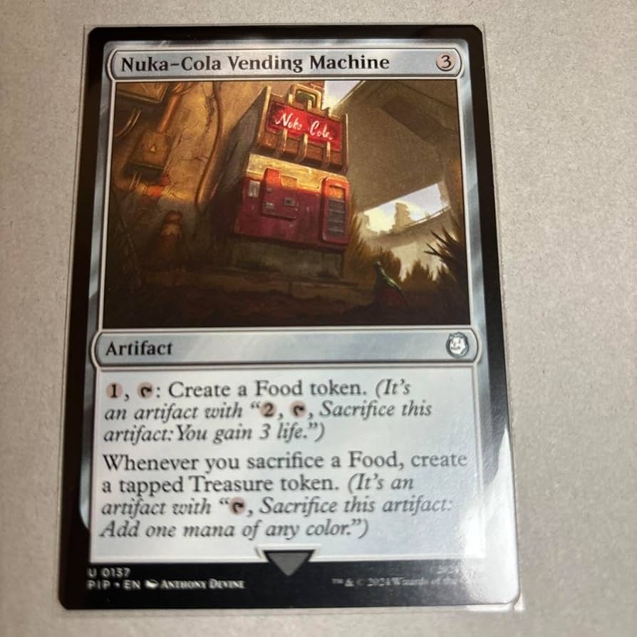 Amazon.co.jp: MTG ヌカコーラ自動販売機 英語版 1枚 : おもちゃ