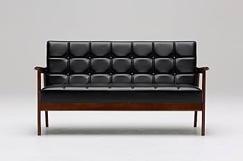 Amazon.co.jp: カリモク60 Kチェア 2シーター スタンダードブラック