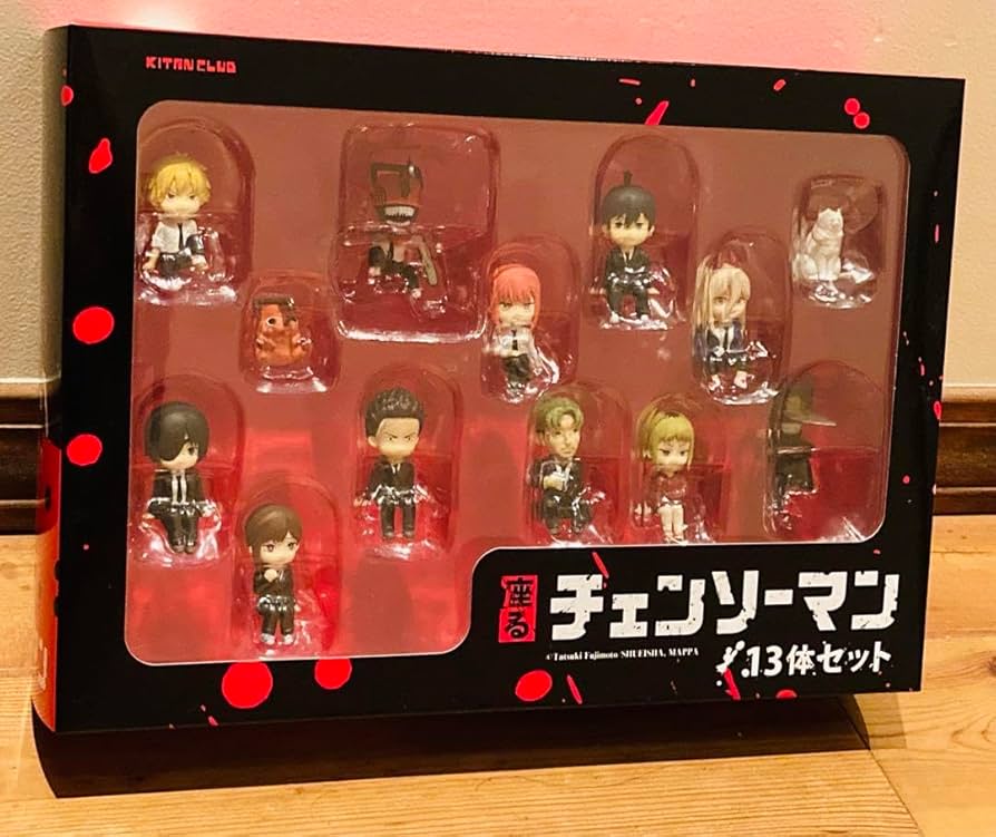 Amazon.co.jp: ・フィギュア座る「チェンソーマン」13体セット : おもちゃ