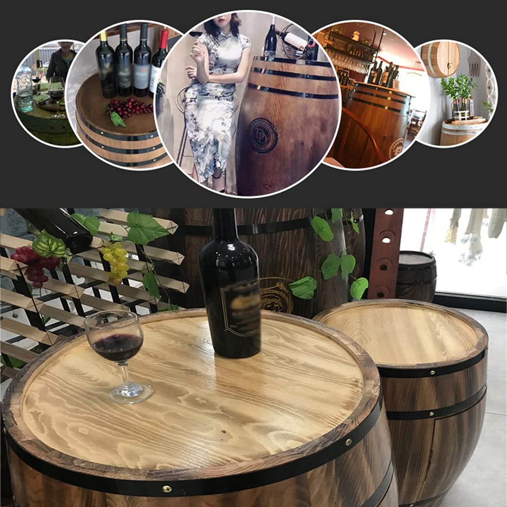 Amazon｜GZHENH ワイン樽、 ワイン ワインセラー レトロ 木製の樽型