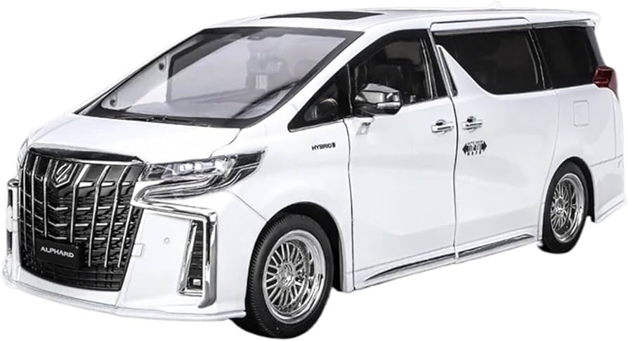 Amazon | ミニカーモデル 1/18 トヨタ アルファード MPV ダイキャスト