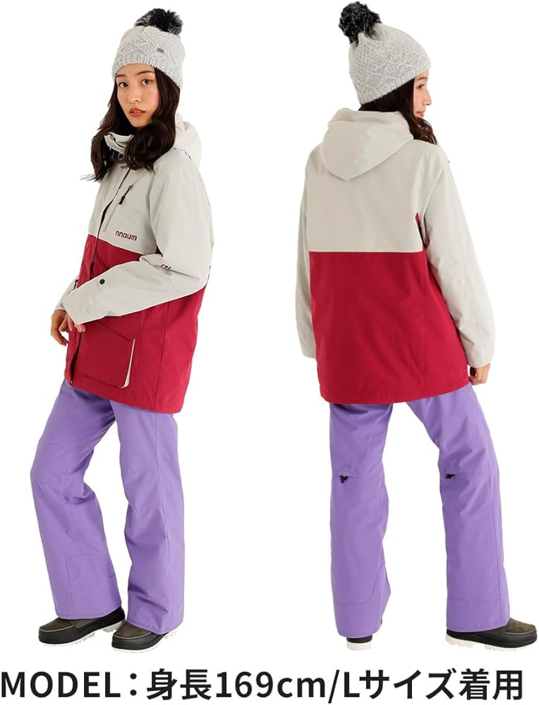 Amazon.co.jp: NNOUM（ノアム） スキーウェア レディース 上下