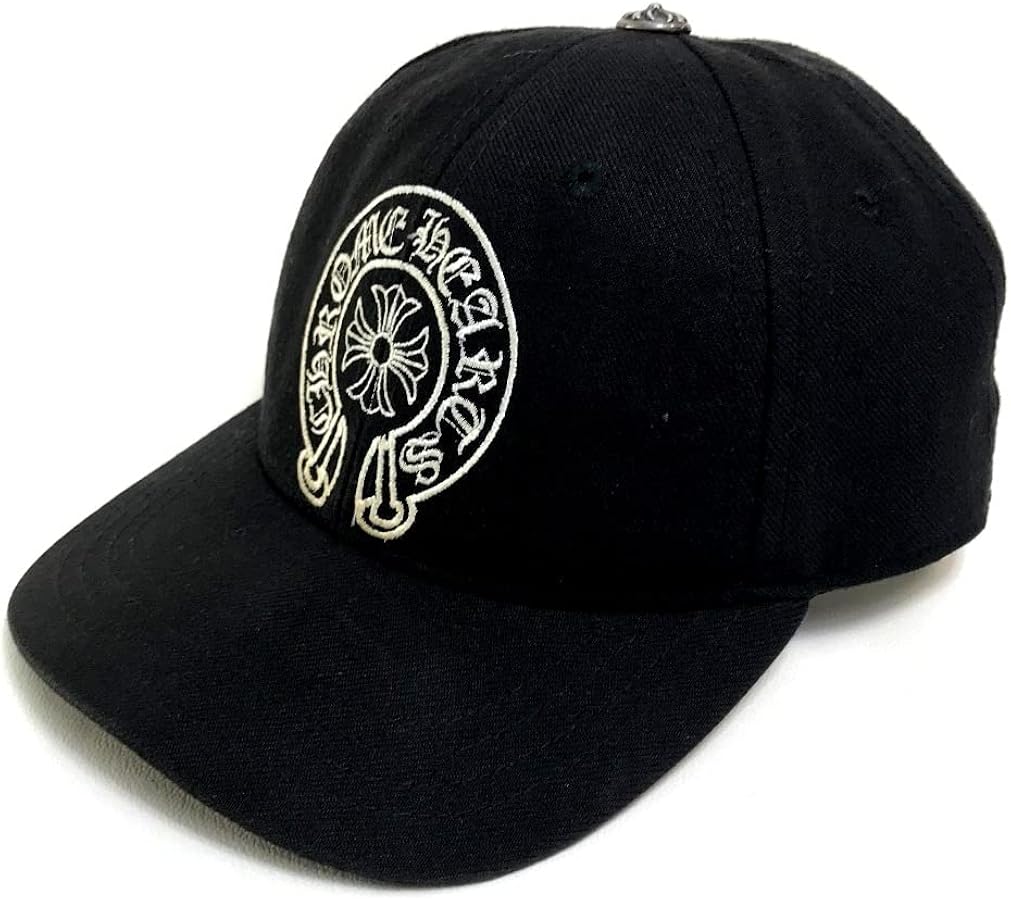 Amazon.co.jp: [クロムハーツ] ホースシュー ロゴ ベースボール 帽子