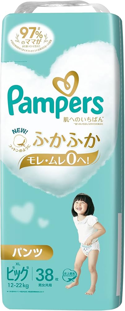 Amazon.co.jp: パンパース 【パンツ ビッグサイズ】 オムツ 肌への
