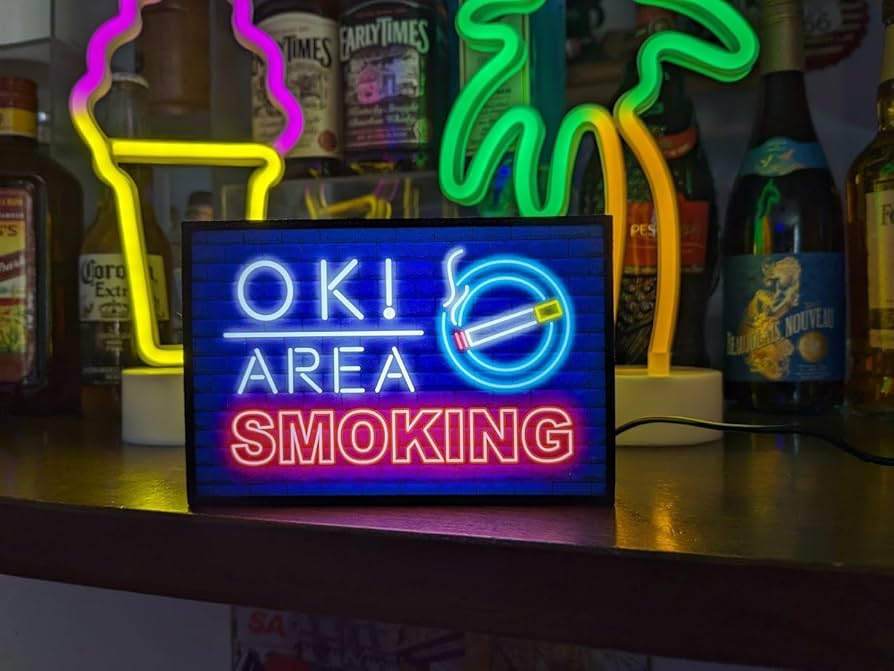 Amazon.co.jp: たばこ タバコ 煙草 喫煙OK! スモーキングエリア 喫煙室