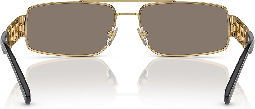 Amazon | Versace メンズ サングラス ゴールドフレーム、ライト