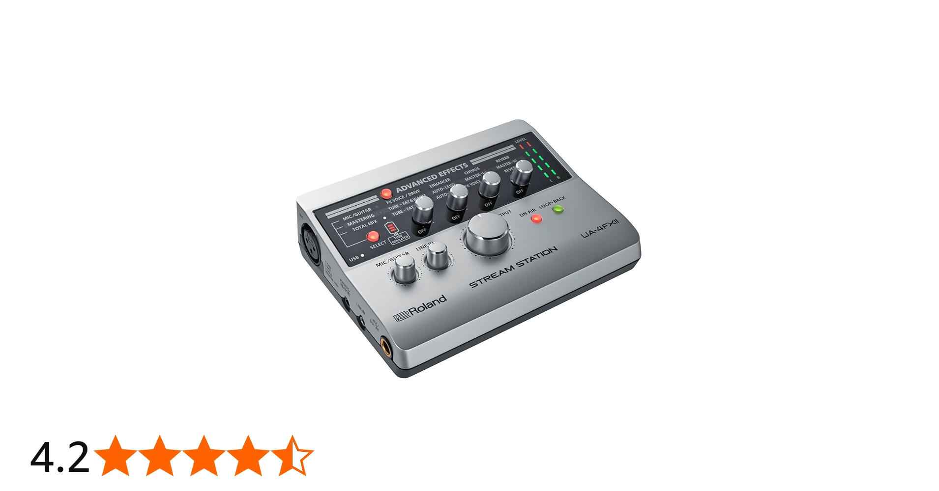 Amazon.co.jp: ROLAND UA-4FX2 オーディオインターフェース : 楽器