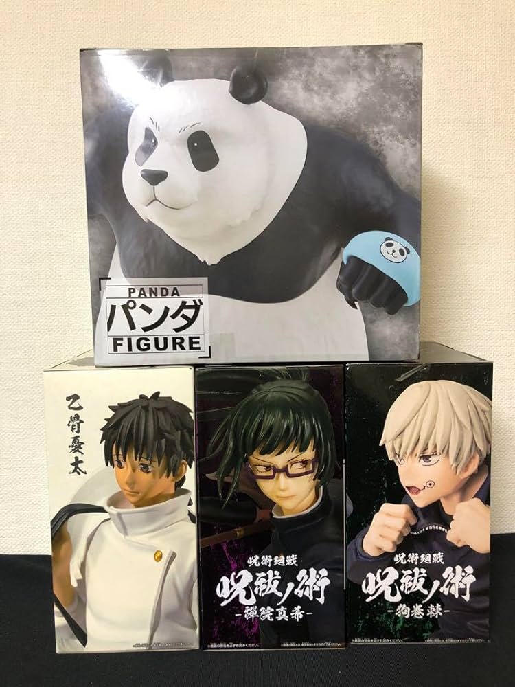 Amazon.co.jp: 呪術廻戦 フィギュア 呪祓ノ術 パンダ 禪院真希 狗巻棘