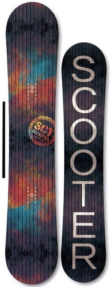 Amazon | SCOOTER(スクーター) スノーボード 板 SCT 156cm 17-18