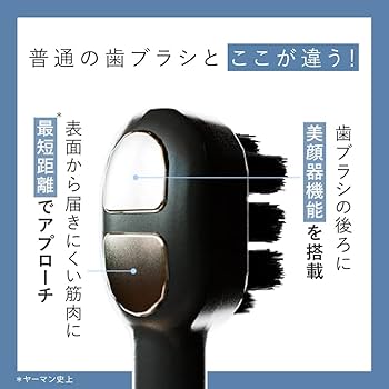 Amazon.co.jp: ヤーマン 電動歯ブラシ 美顔器 オーラルリフト