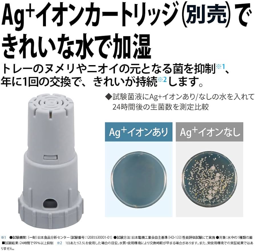 Amazon.co.jp: シャープ 加湿器 気化式 HV-R30-W ホワイト 容量2.4L
