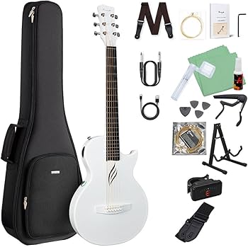 Amazon | ENYA NOVA GO/SP1 アコースティックギター初心者セット White