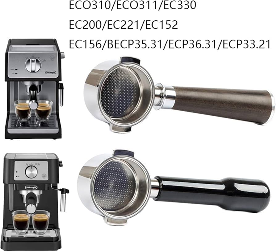 Amazon.co.jp: 51mm 2イヤー ボトムレス ポルタフィルター、互換性が