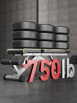 Amazon.co.jp: DONIUZ ウェイトベンチ 調節可能なワークアウトベンチ