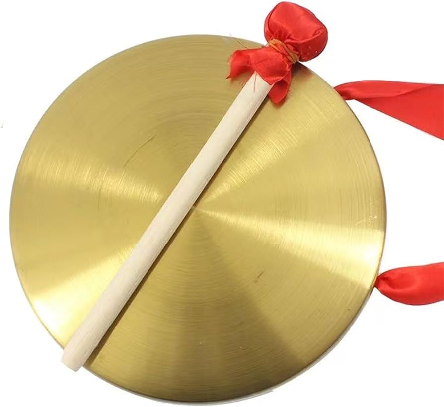 Amazon | 中国打楽器銅鑼、 金管楽器 銅製シンバル オペラゴング、中国