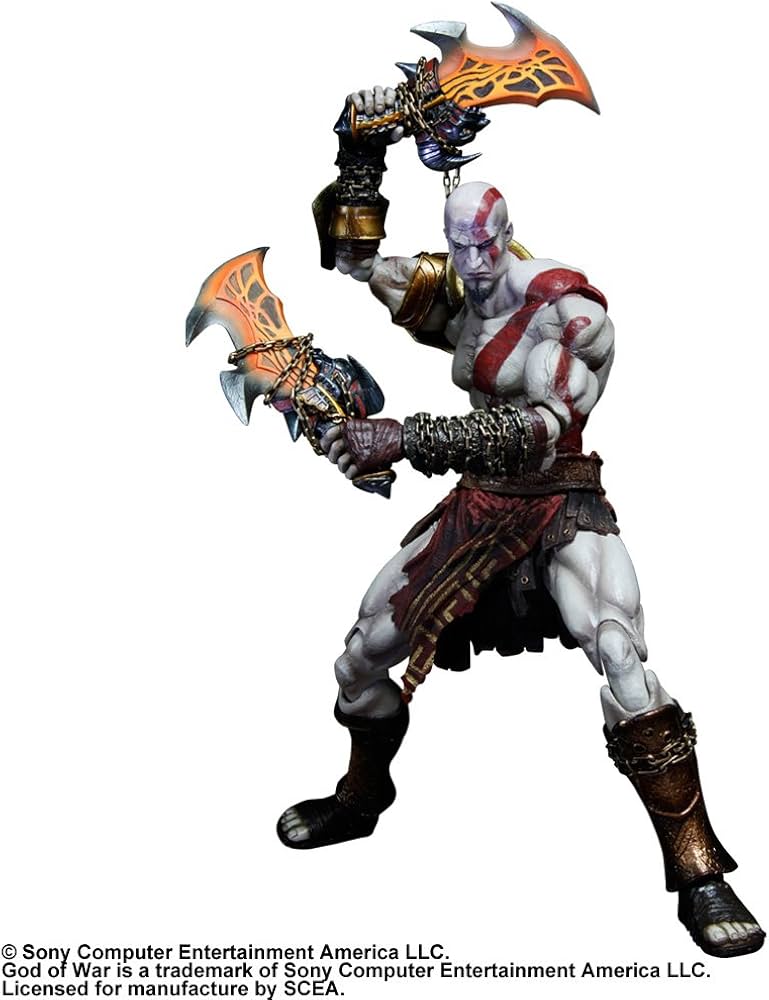 Amazon.co.jp: GOD OF WAR III PLAY ARTS改 クレイトス(PVC塗装済み
