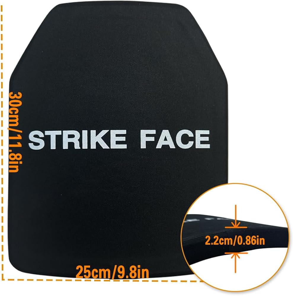 Amazon.co.jp: [Drlmeio] 防弾プレート NIJ IV 実物 Al2O3+PE素材 防弾