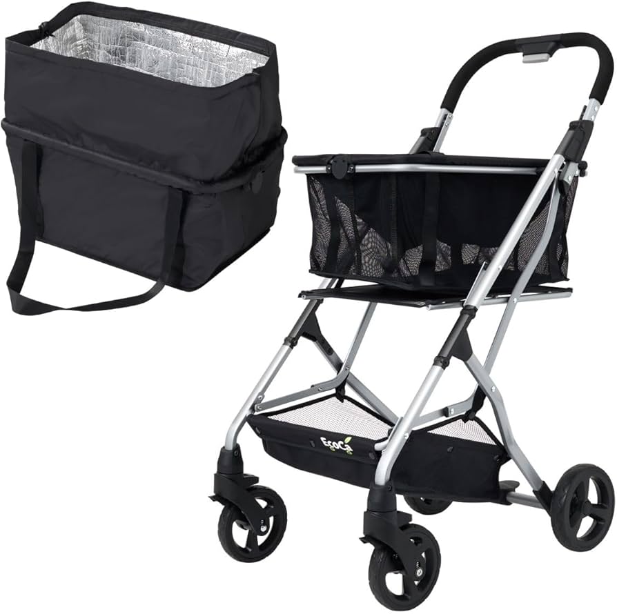 Amazon｜エコカ ショッピングカート 【3点セット 本体+マイバッグ+保冷