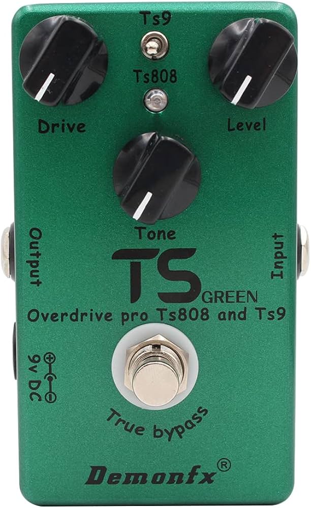 Amazon.com: Demonfx Tubescreamer (Green) TS808/TS9 Overdrive