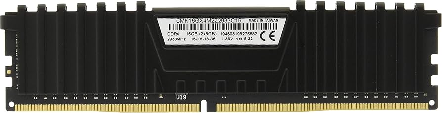 Corsair CMK16GX4M2Z2933C16 Vengeance LPX 16GB (2 X 8GB) DDR4 2933