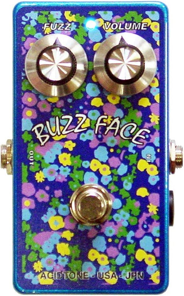 Amazon | ACIDTONE [アシッドトーン] BUZZ FACE Blue Flower | ファズ