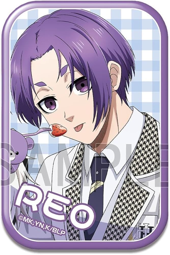 Amazon | ブルーロック 長方形缶バッジ 御影玲王 A BRAN-B001-m08