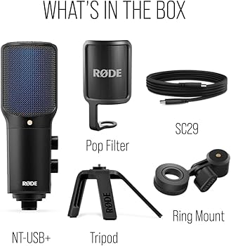 Amazon.com: RØDE NT-USB+ Professional-Grade USB Condenser