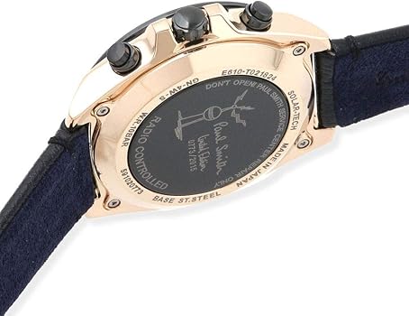 Amazon.co.jp: Paul Smith ポールスミス 電波ソーラー 腕時計 クロノ