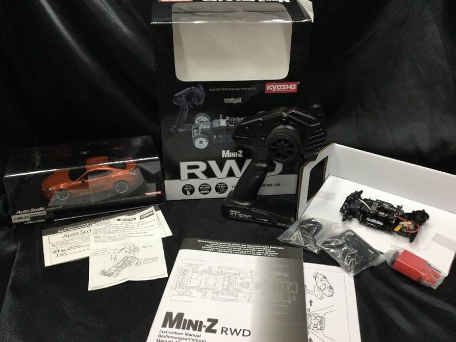 Amazon | 京商 ミニッツ RWD シャーシ＆プロポセット 86 メタリック