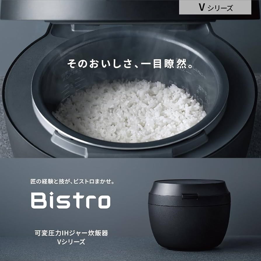 Amazon | パナソニック 炊飯器 5.5合 最高峰モデル ビストロ 匠技AI 加