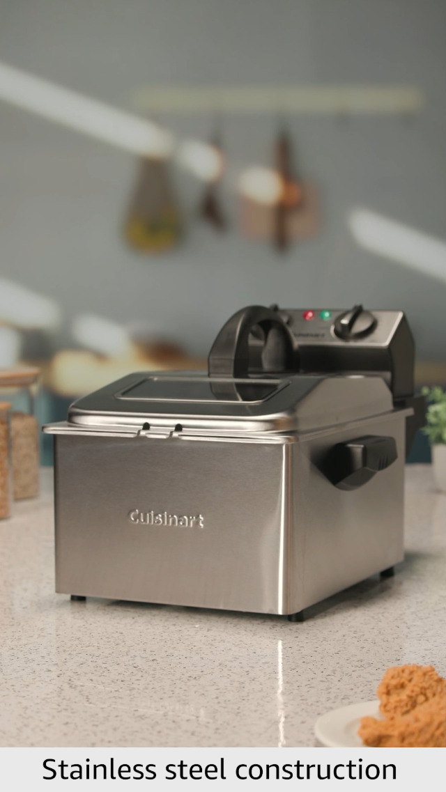 Amazon.com: Cuisinart Deep Fryer, 4 Quart, CDF-200P1: Home & Kitchen