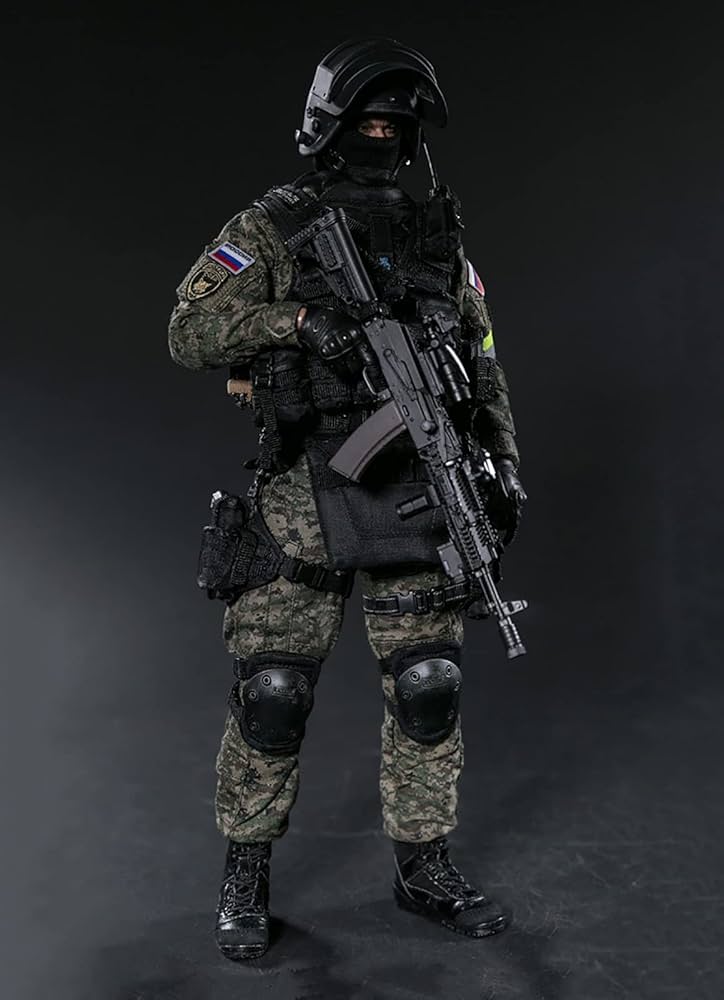Amazon.co.jp: 1/6スケールミリタリーアクションフィギュアロシア連邦