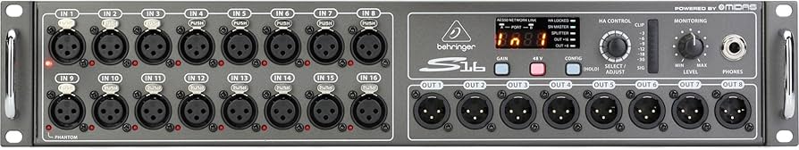 Amazon.co.jp: BEHRINGER ベリンガー DIGITAL SNAKE S16 X32専用 16In
