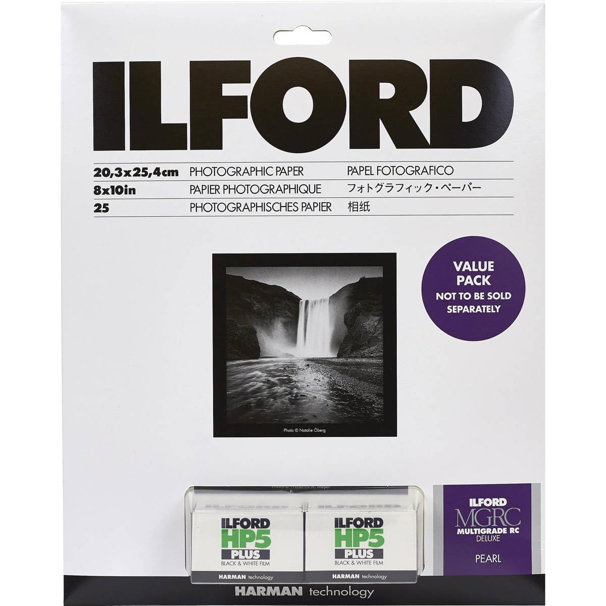 Amazon.com : Ilford Multigrade V RC Deluxe Pearl Surface Black