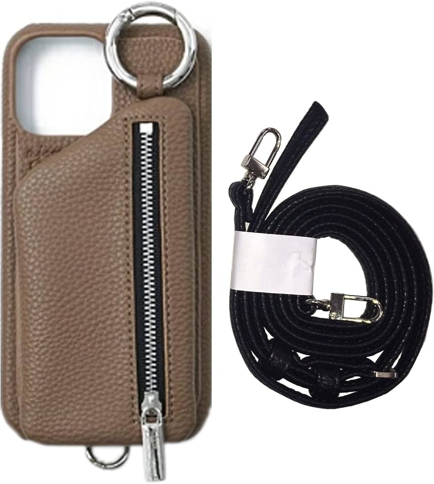 Amazon.co.jp: ajew iPhone15Proケース スマホケース ショルダーひも