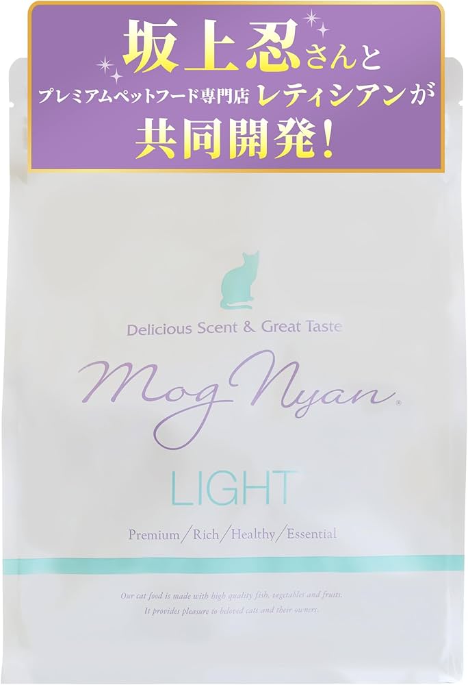 Amazon | モグニャン キャットフード ライト (1.5kg) 全猫種 1歳