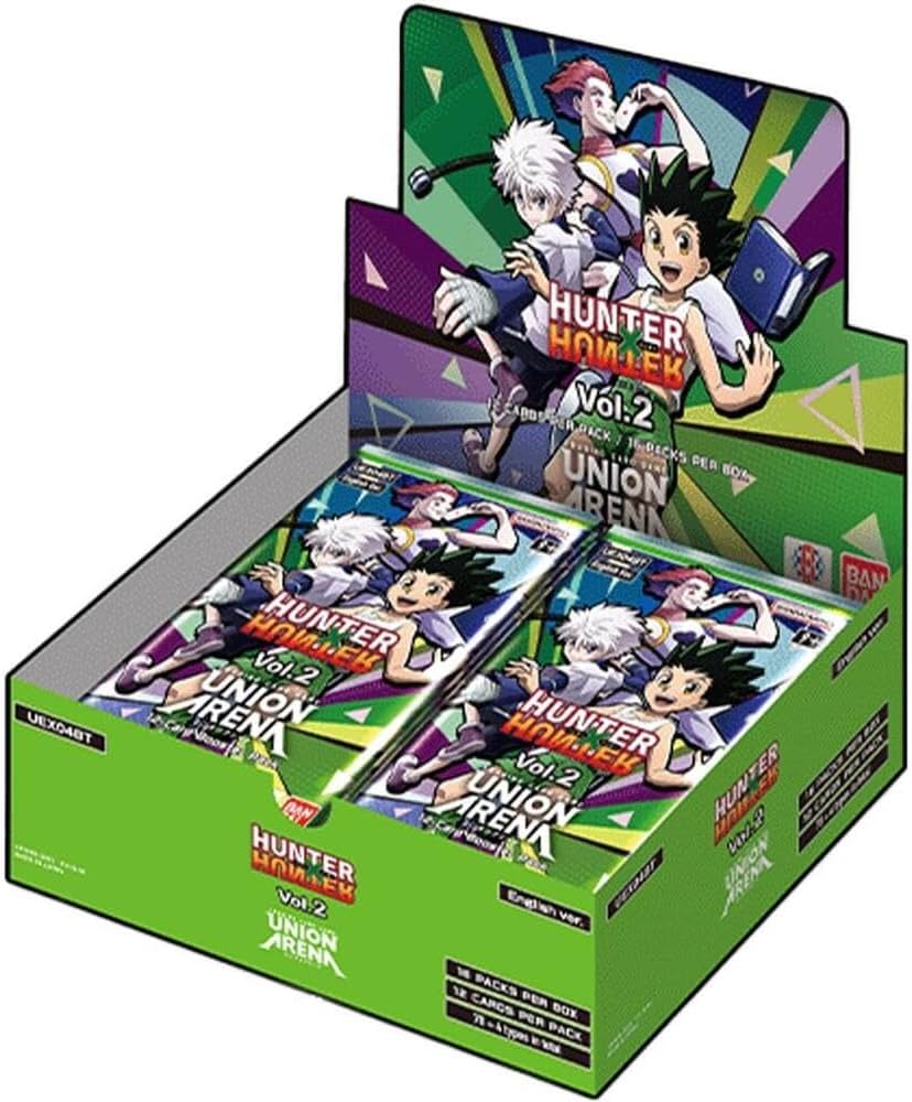 Amazon.com: Hunter X Hunter Volume 2 Booster Box: Union Arena by