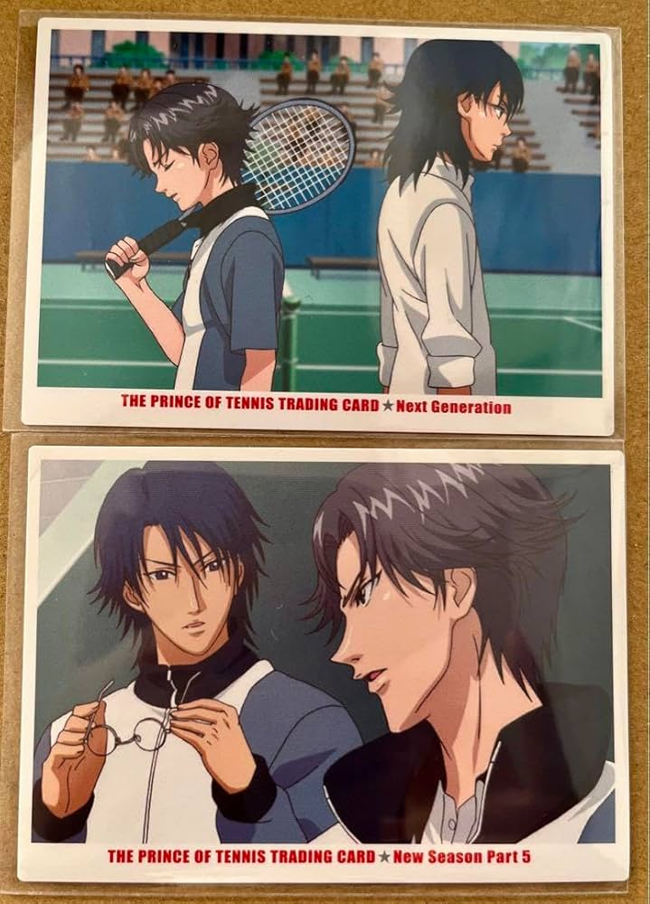 テニスの王子様 シャイニングクリアカードサイン 跡部 越前 白石 遠山