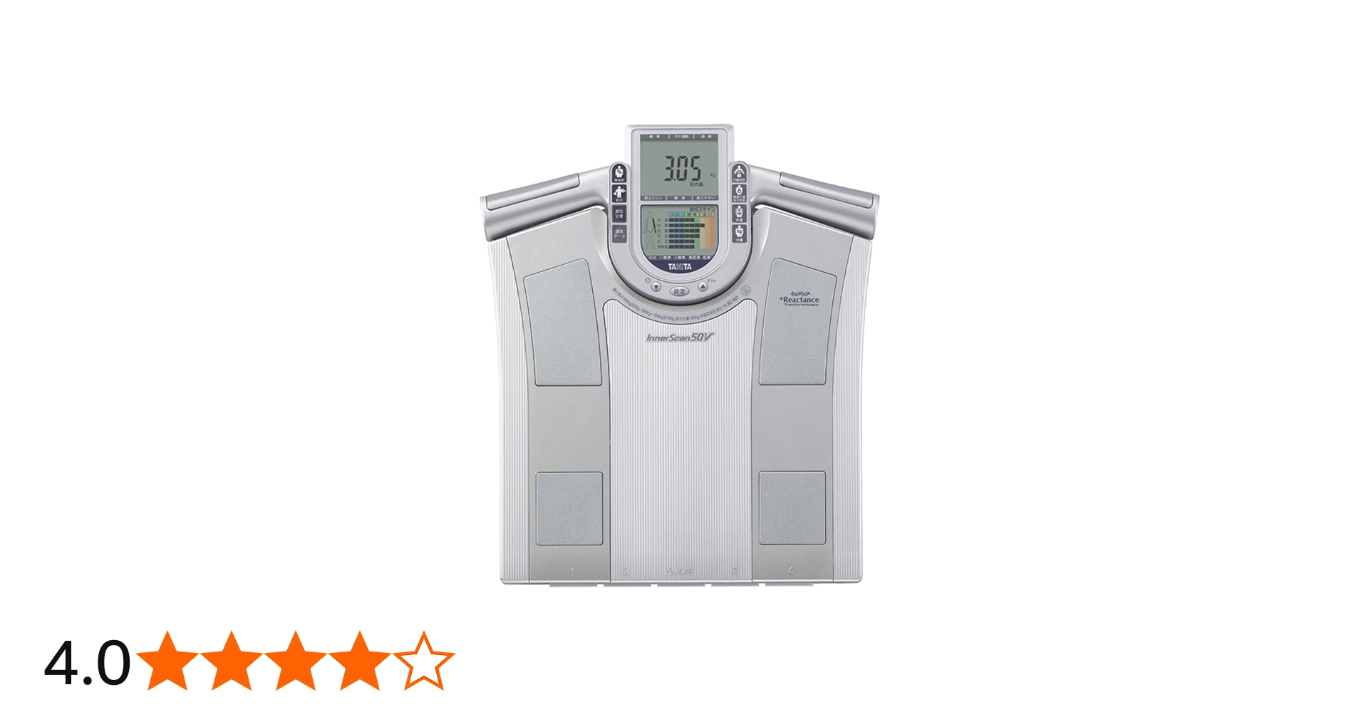 Amazon | TANITA 体組成計 左右部位別インナースキャン50V シャイニー