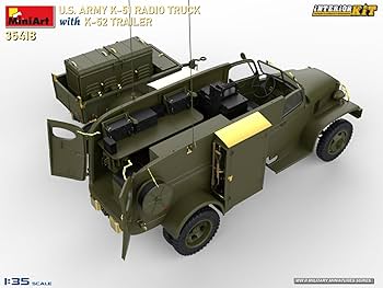 Amazon | ミニアート 1/35 アメリカ K-51 無線トラック・K-52