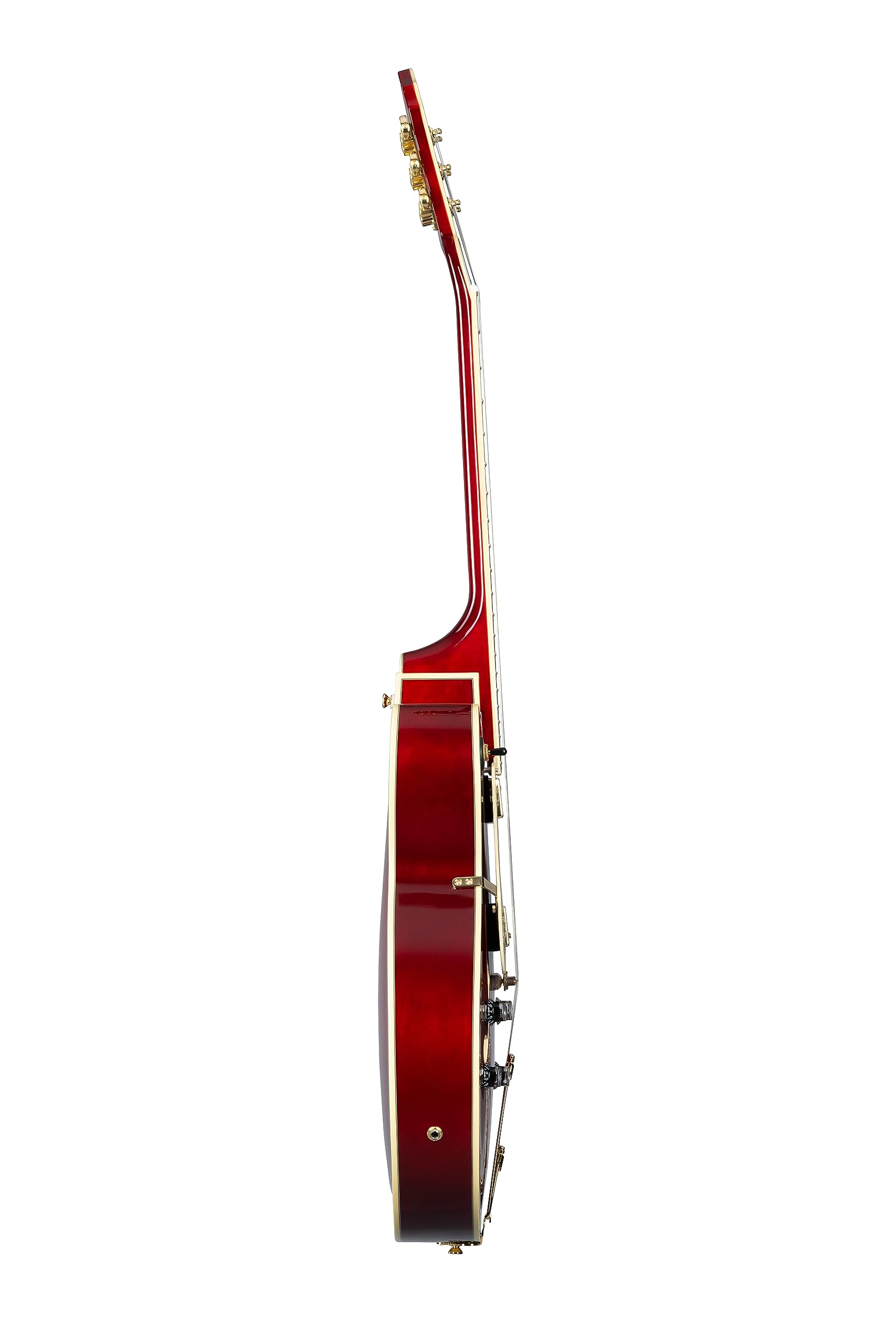 Amazon.com: Epiphone Broadway Archtop Hollowbody, Lefty Wine Red