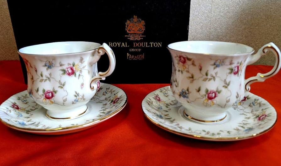 Amazon.co.jp: Paragon パラゴン カップ＆ソーサー 2客セット