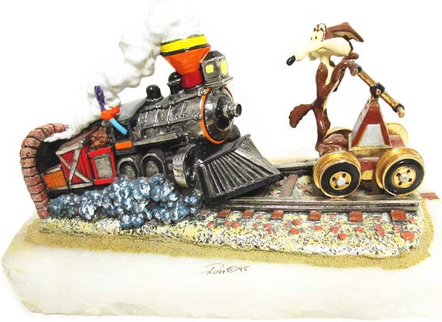 Amazon.co.jp: ロードランナー＆ワイリーコヨーテ 蒸気機関車と