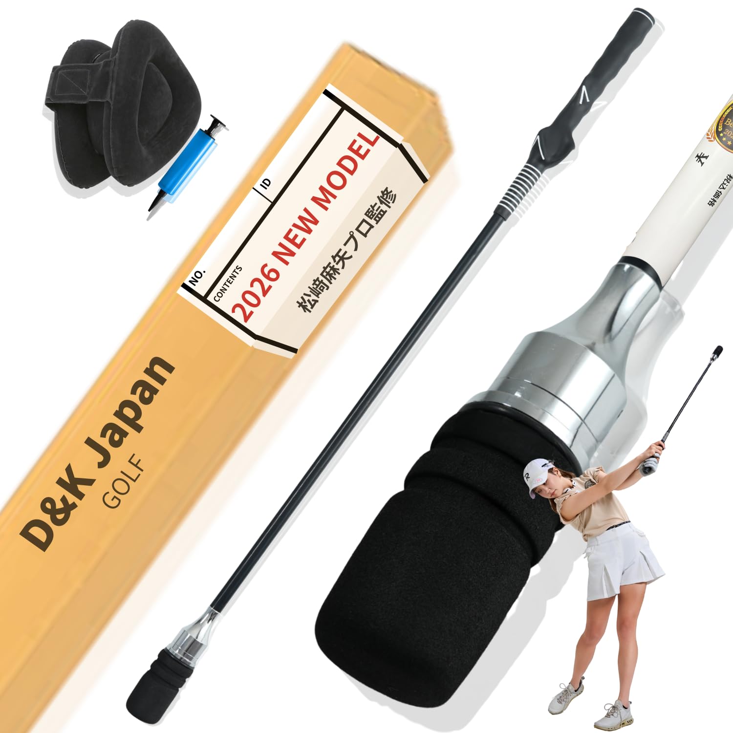 Amazon | 【2026年Newモデル 松﨑麻矢プロ 監修】 DNK ゴルフ 練習用品